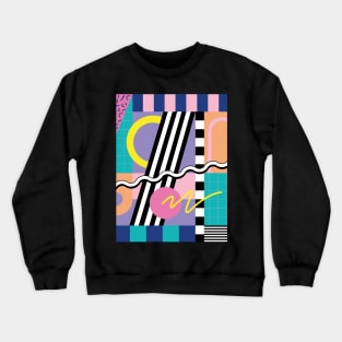 Memphis Pattern 18 / 80s Retro Crewneck Sweatshirt